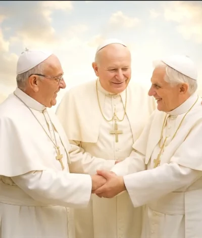 dzieju41 - Spotkanie po latach czy spotkanie na szczycie?
#papieze #papiez