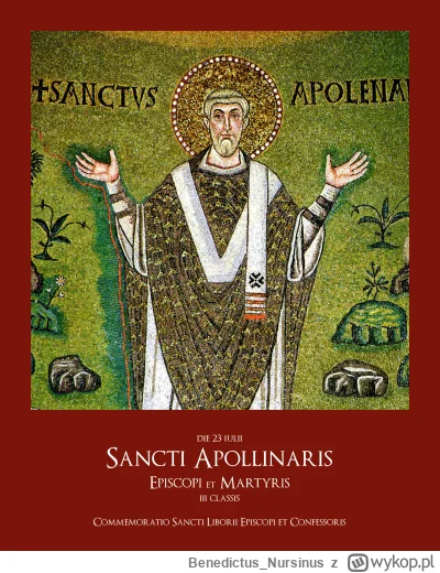 BenedictusNursinus - #kalendarzliturgiczny #wiara #kosciol #katolicyzm

wtorek, 23 li...