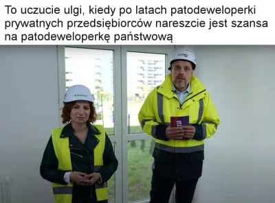 Zblizeniowy - Słyszę, że pomysł dojrzewa w koalicji i mieszkania komunalne tuż za rog...