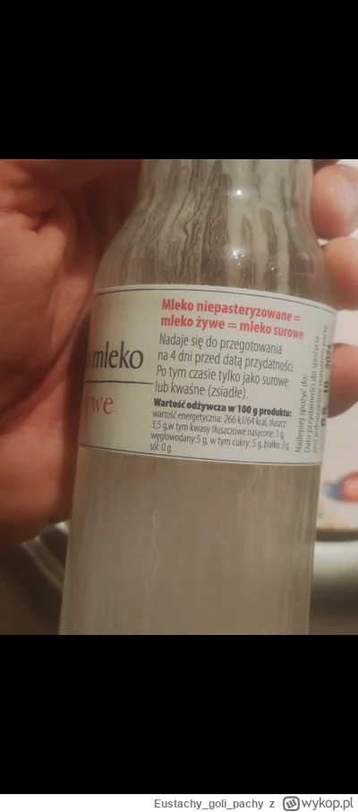 E.....y - Czemu nie można go gotować? 
#zdrowie #jedzenie #nauka #mleko