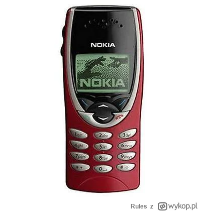 Rules - Otwieram nitkę na wasze pierwsze telefony. Mój to Nokia 8210 coś koło 2000 ro...