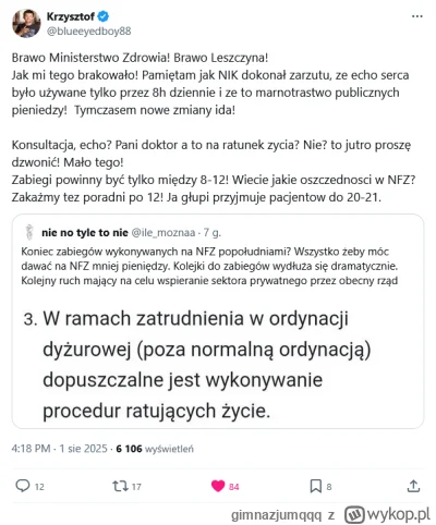 gimnazjumqqq - Cóż za pomysł! Sprzęt NFZ będzie można wykorzystywać na NFZ tylko prze...