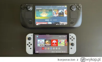 korporacion - Nintendowcy często mówią że nie ma co porównywać decka do switcha a ja ...