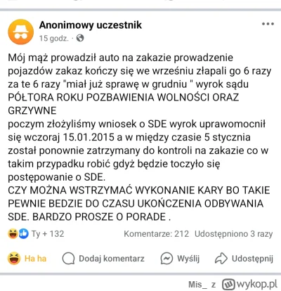 Mis_ - A później na grupie z darmowymi poradami prawnymi...