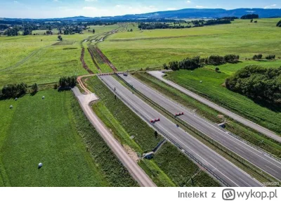 Intelekt - @Pompejusz: Bzdura. To jest zdjęcie z S3 koło Bolkowa sprzed budowy ostatn...