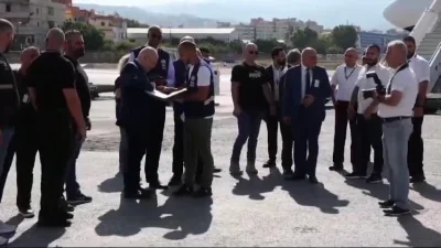 arkadi2020 - Na lotnisko w Bejrucie dotarła przesyłka z pomocą medyczną, która ma prz...