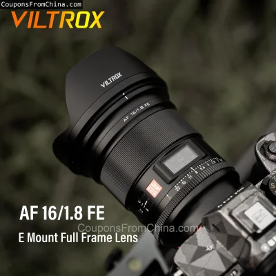n____S - ❗ VILTROX 16mm F1.8 Sony E Camera Lens [EU]
〽️ Cena: 486.48 USD (dotąd najni...