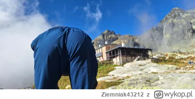 Ziemniak43212 - Uhh,nie było łatwo,ale dałem radę. Pozdrowienia ze szlaku!

#gory
#ta...