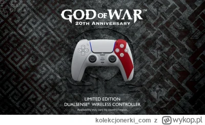 kolekcjonerki_com - Pad DualSense w limitowanej edycji God of War 20th Anniversary do...