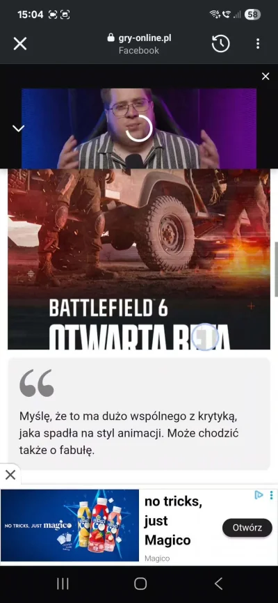 a2t1 - Właśnie przez przypadek kliknelo mi się w odnośnik na #facebook. Link otworzył...