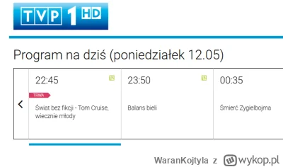 WaranKojtyla - #debata gdzie jest mój tom cruise