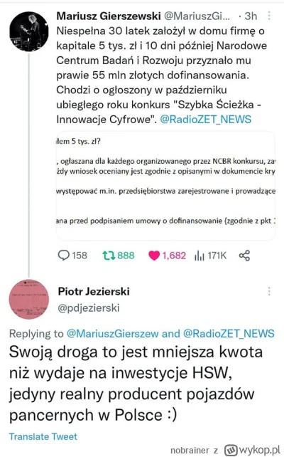 nobrainer - Tak się żyje w tym kartonie 

Bedzie Was PIS ruch.. w dupę 

#bekazpisu #...