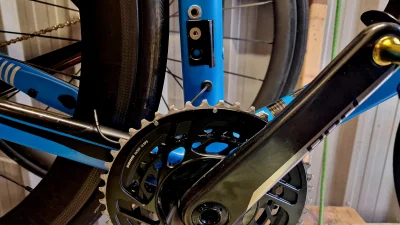 4x80 - #rower: trzeba wiercic i nitowac nowa nitonakretke bo przerzutka di2 jest za w...