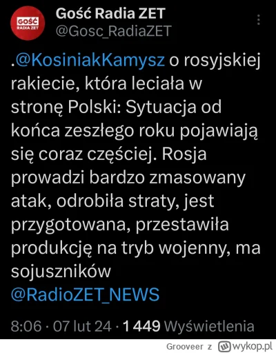 Grooveer - Polski minister MON zdjął różowe okulary
#wojna #ukraina #rosja