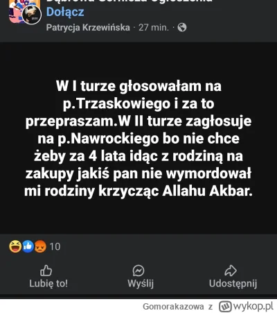Gomorakazowa - tak było, no mówię ci 
( ͡º ͜ʖ͡º)

#polityka
#wybory