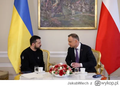 JakubWiech - Mili Państwo, wielu komentujących wizytę prezydenta Zełenskiego nie zdaj...
