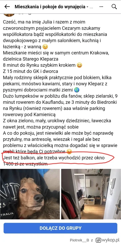 Piotrek__B - Sytuacja taka.

#wynajem #mieszkanie #patodeweloperka #krakow #nieruchom...