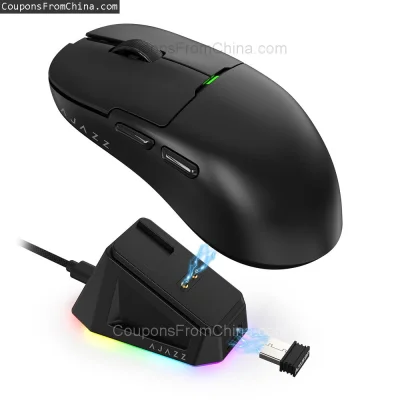 n____S - ❗ AJAZZ AJ159P E-sports Gaming Mouse PAW3395
〽️ Cena: 25.99 USD (dotąd najni...