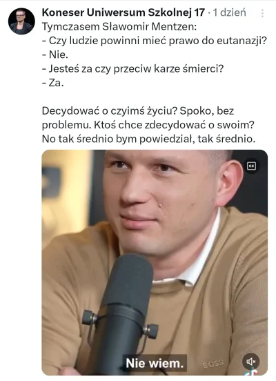 officer_K - sławek memcen - skompromitowany błazen oraz król politycznych analfabetów...