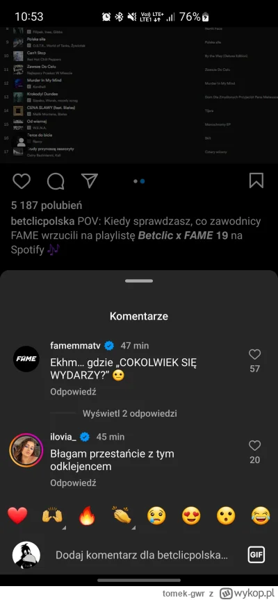 tomek-gwr - #famemma Andrzej jaki śmieszek, pozdrawiamy cię bajsangur