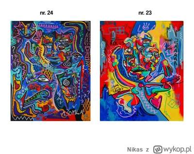 Nikas - Właśnie ruszyła aukcja Nowa Sztuka 3 na której można licytować dwa moje obraz...