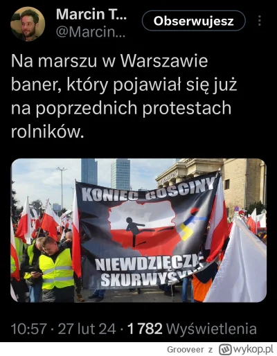 Grooveer - #ukraina #polska #wojna #rosja #rolnictwo #protest #strajk #warszawa #poli...