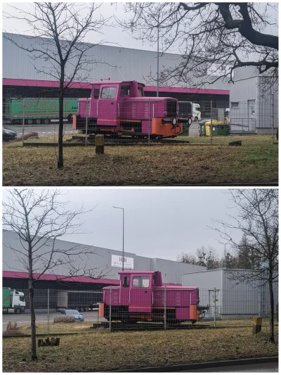 sylwke3100 - Taka oto lokomotywka spotkana jako ozdoba na terenie jednej z gliwickich...