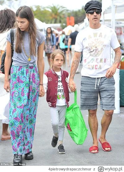 4pietrowydrapaczchmur - Wokalista Red Hot Chilli Peppers na spacerze z dziećmi.

Żart...