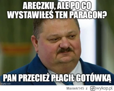 Maniek145 - Pół "gastro" wystawia paragon niefiskalny i daje klientowi "taki" paragon...