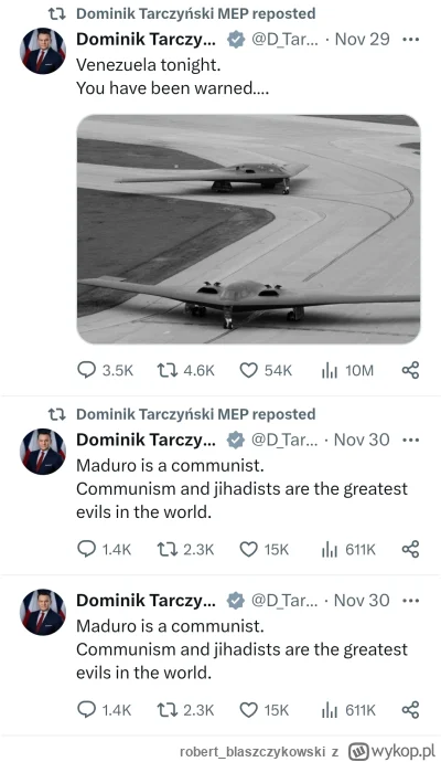 robert_blaszczykowski - Tarczyński jest upośledzony?

#polityka