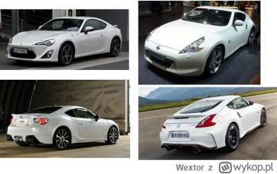 Wextor - Macie do wyboru kupić Toyote GT86 albo Nissana 370z, co bierzecie? #pytanie ...