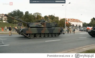PomidorovaLova - Abramsy w polskim kamuflażu wyglądają super :)

#wojskopolskie #czol...