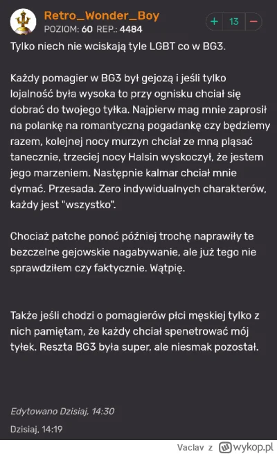 Vaclav - Rozwaliło mnie to. Słyszałem o akcji z niedźwiedziem, jak na pokazie chuderl...