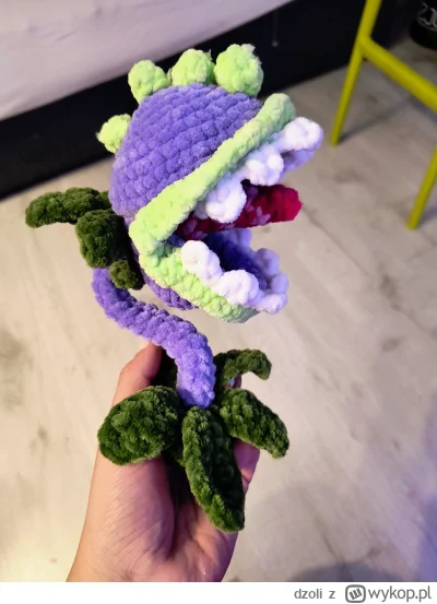 dzoli - #chomper #pvz #plantsvszombies #dzolizrobila #diy #szydelkowanie #handmade #r...