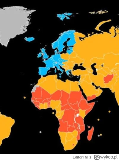 EditorTM - Pierwszy, drugi i trzeci świat. #mapy #mapporn #polska #europa #ukraina #r...