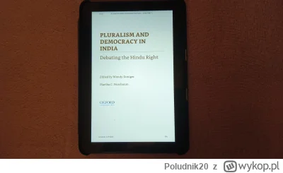 Poludnik20 - Ksiązka z 2015 roku „Pluralism and Democracy in India. Debating the Hind...