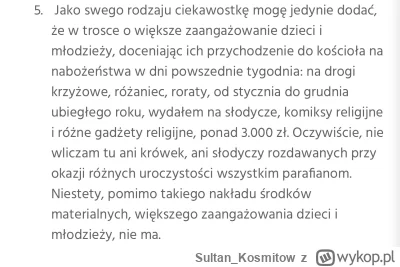 Sultan_Kosmitow - ksiądz wydał 3000 zł na komiksy, słodycze i gadżety, a do kościółka...
