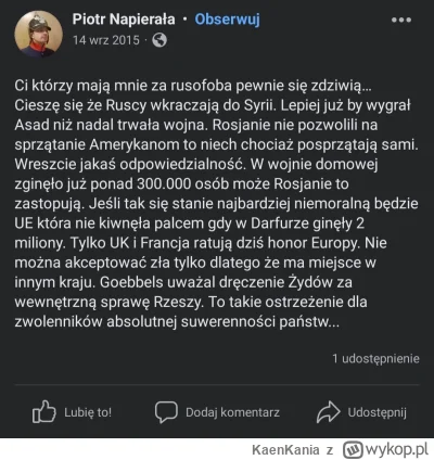 K.....a - #napierala #bestiazewschodu