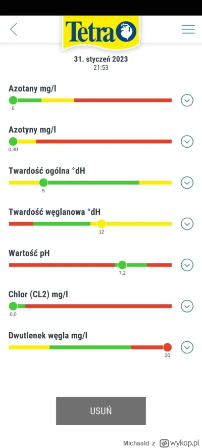 Michaald - Cześć Mirki.
Mam pytanie odnośnie mojego świeżo założonego akwarium, a dok...