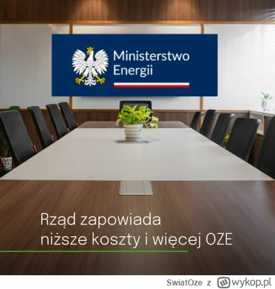 SwiatOze - ⚡️Resort Energii podjął pierwsze czynności, by w harmonogramie pracy Rady ...