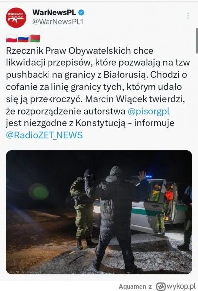 Aquamen - Co będzie oznaczał ten brak pusbacków? A no to, że każdy komu uda się niele...