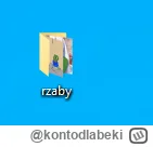 kontodlabeki - najwazniejszy folder juz na nowym kąkuterze