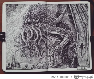 DK13_Design - Cthulhu z mojego bestiariusza ;)

#dk13design #tworczoscwlasna