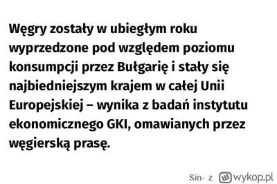 Sin- - Brawo Węgry. Brawo Orban. Tak trzymać. Niech żyje prawdziwa prawica i Rosja! „...