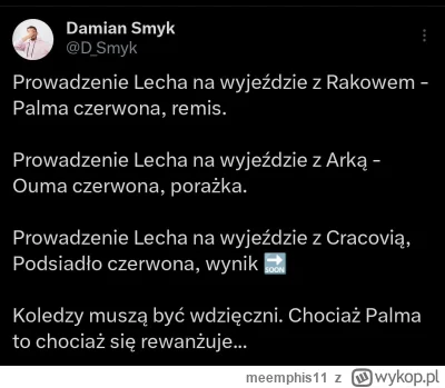 meemphis11 - Lech lubi dawać prezenty 
Swoją drogą to 3 czerwa w 17 meczów to duża sz...
