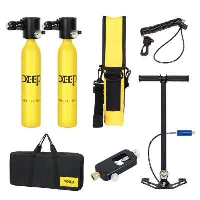 n____S - ❗ DIDEEP 0.5Lx2 Mini Scuba Diving Oxygen Cylinder Set [EU]
〽️ Cena: 165.00 U...