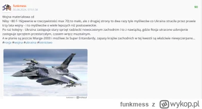 funkmess - Macron mówił dzisiaj o dodatkowych Miragach dla Ukrainy w nadchodzących dn...