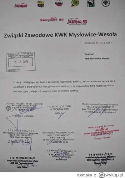 Kempes - #heheszki #polska #gornictwo #bekazlewactwa

Dawać więcej związków zawodowyc...