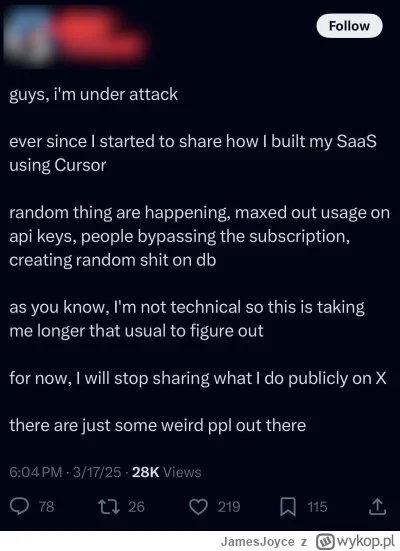 JamesJoyce - #programowanie #programista15k #pracait #it #sztucznainteligencja 

Jak ...