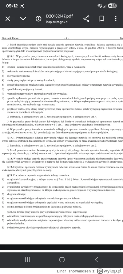 Einar_Thorwaldsen - @ewatuiteraz:  paragraf 19 polecam doczytać. Wtedy wyjdzie ze ope...